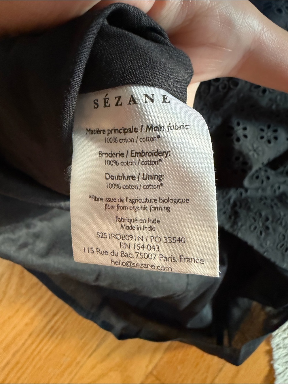 NEW: Sézane Pearline Dress - Picture 7 of 7